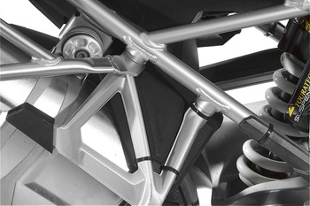 Passenger footpeg splash guard (set) for BMW R1250GS/ R1250GS Adventure/ R1200GS (LC) / R1200GS Adventure (LC)