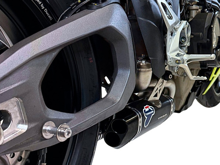 TERMIGNONI Tłumiki Końcowe Black Titanium Ducati Streetfighter V4 (s) 2025-2026