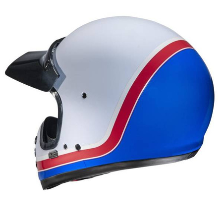 KASK HJC V60 SCOBY WHITE/RED/BLUE