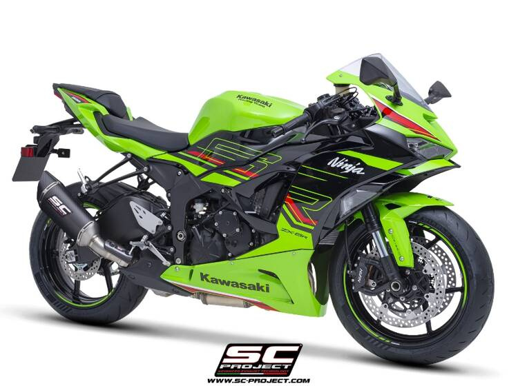 SC-Project tłumik końcowy SC1-R carbon Kawasaki NINJA ZX-6R