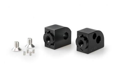 Mocowanie sportowych podnóżków PUIG 20839 (tył, do przesunięcia) Czarny (N) 20839N