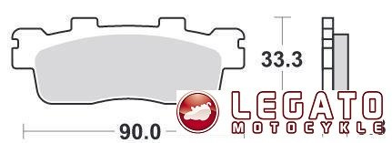 KLOCKI HAMULCOWE SBS 204 CT