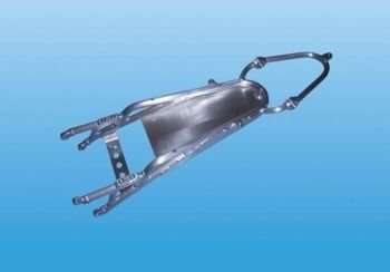 Stelaż tylny sportowy z wypełnieniem z aluminium Motoholders Yamaha YZF R1/ 07-08 srebrny