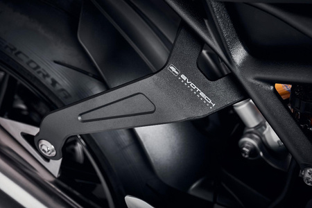Evotech Performance uchwyt wydechu - Triumph Speed Triple 1200 RR Black (2022+)