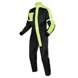 KOMBINEZON PRZECIWDESZCZOWY OZONE OZ-141 BLACK/FLUO YELLOW