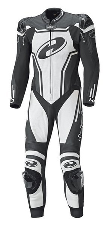 Motocyklowy Kombinezon Skórzany Held Rush Black/White
