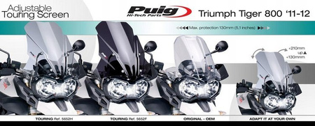 SZYBA TURYSTYCZNA PUIG TRIUMPH TIGER 800/ XC 11-17