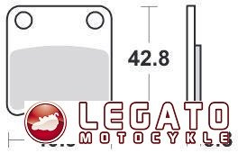 KLOCKI HAMULCOWE SBS 879 HF