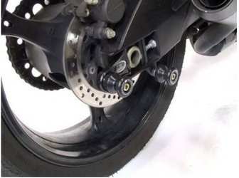 ROLKI WAHACZA  OFFSET SUZUKI GSXR600/750 K6-K9 BLACK R&G
