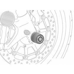 PROTEKTORY OSI TRIUMPH STREET TWIN 16-18 (PRZÓD)