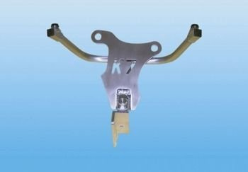 Stelaż przedni sportowy  Motoholders Suzuki GSX R 1000/ 07-08 srebrny