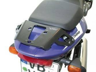 ALU-RACK STELAŻ POD PŁYTĘ MONTAŻOWĄ KUFRA CZARNY SUZUKI GS 500 F  SW-MOTECH