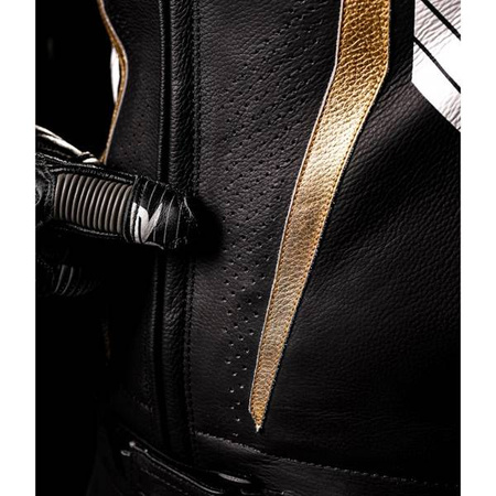 KOMBINEZON SKÓRZANY DWUCZĘŚCIOWY 4SR RR EVO III MONSTER GREEN AR