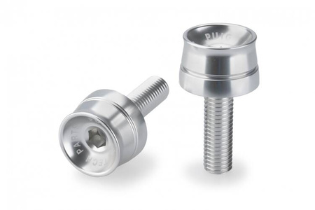 Końcówki kierownicy PUIG Speed do BMW F800R / S1000RR Srebrny (P) 21018P