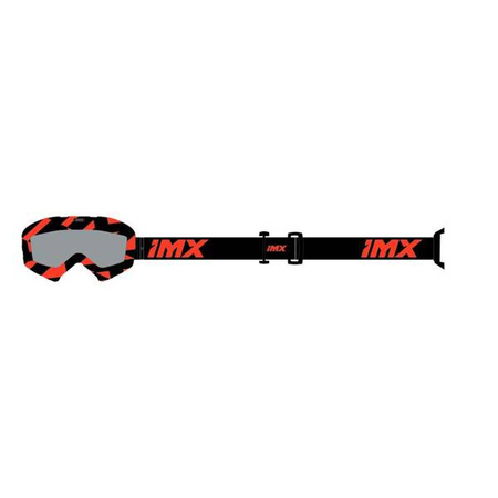 GOGLE IMX MUD GRAPHIC ORANGE GLOSS/BLACK - SZYBA CLEAR (1 SZYBA W ZESTAWIE)