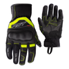 Motocyklowe Rękawice Skórzane RST Urban Air 3 Mesh CE Black/Flo Yellow (2673)