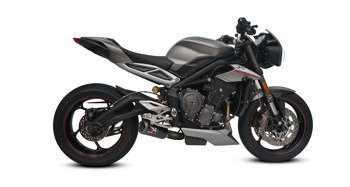 Tłumik końcowy + decat Austin Racing TRIUMPH STREET TRIPLE 765 2017