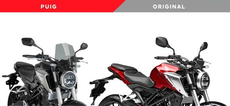 Owiewka PUIG do Honda CB125R / CB300R 2018-2023 Przezroczysta