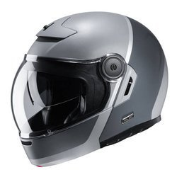Kask Motocyklowy HJC V90 Mobix Grey/Silver