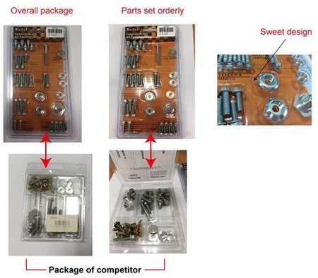 ZESTAW ŚRUB KEITI DO YAMAHA 10-13 YZ450F
