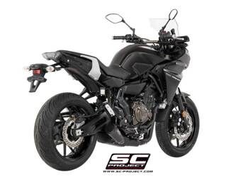 SC-Project układ wydechowy Conic 70s Matt Black Yamaha TRACER 700 (2016 – 2020)