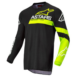 BLUZA ALPINESTARS FLUID CHASER BLACK/FLUO YELLOW