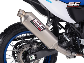 SC Project Tłumik Końcowy Rally Raid Titanium Yamaha Tenere 700 2025-2026
