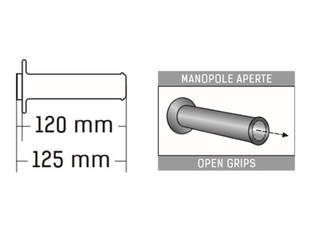DOMINO MANETKI SZOSOWE CZERWONO-BIAŁE