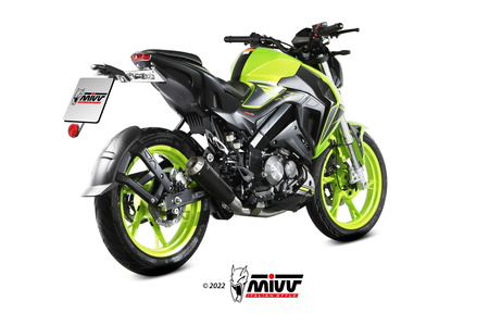 Mivv Układ wydechowy X-M1 BLACK stal nierdzewna KEEWAY RKF 125 2021-2024