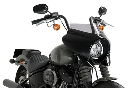 Owiewka PUIG Mirage do Harley Davidson Softail Street Bob FXBB 21-24 (Sport) Lekko przyciemniany (H) 21331H