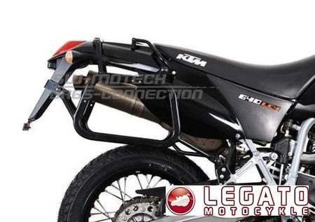 STELAŻ QUICK-LOCK EVO NA KUFRY KTM LC4 (99 -)  SW-MOTECH