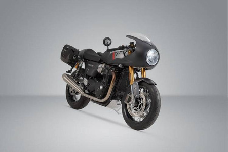 ZESTAW SAKW I STELAŻY LEGEND GEAR BLACK EDITION SW-MOTECH TRIUMPH THRUXTON RS (19-)