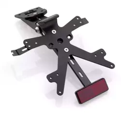 Fox license plate support kit