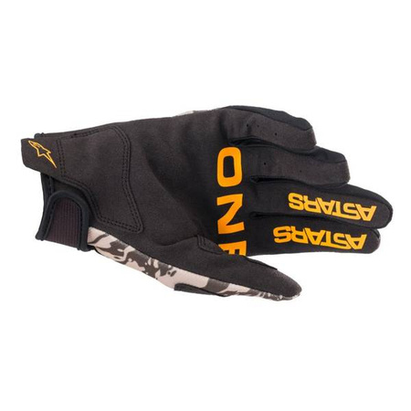 RĘKAWICE ALPINESTARS RADAR MILITARY SAND CAMO TANGERINE