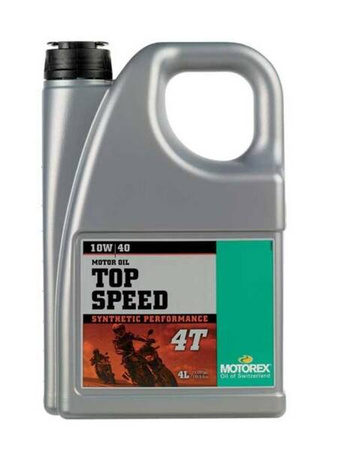 MOTOREX OLEJ SILNIKOWY TOP SPEED 4T SAE 10W40 MA2 4L