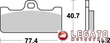 KLOCKI HAMULCOWE SBS 711 DS