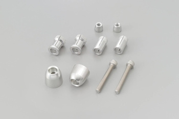 Końcówka kierownicy PINO-1 14-19mm srebrny