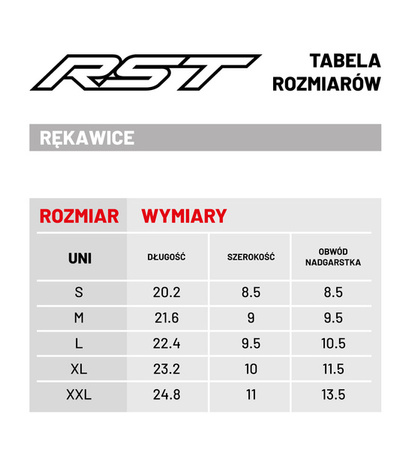 RĘKAWICE SKÓRZANE RST FULCRUM CE GREY/RED/BLACK (3179)