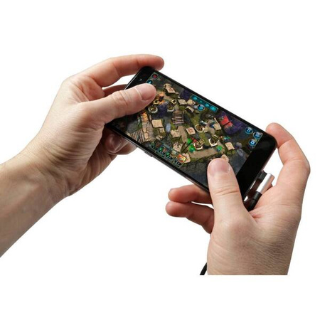 38834 90° Usb kabel > Micro Usb - 100 cm - černý