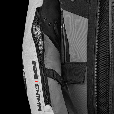 TRACKER MEN JKT LIGHT GREY Shima