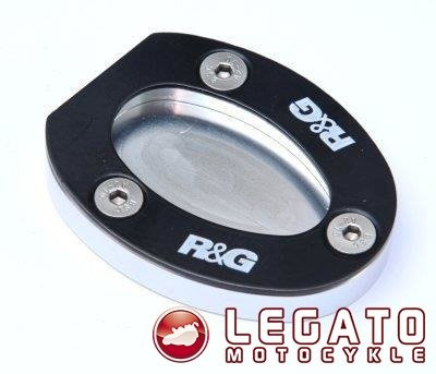 ELEMENT NÓŻKI - KICKSTAND SHOE KAWASAKI ZX-6R 07-08 ZX-6R 12 ZX-10R 11- ZX-6R 03-04 SILVER