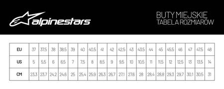 BUTY ALPINESTARS FASTER-3 BLACK/WHITE