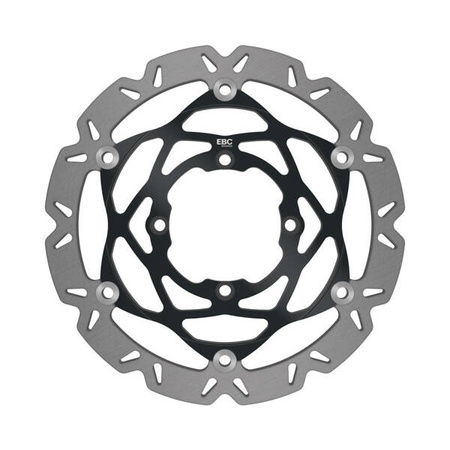 EBC Tarcza hamulcowa motocyklowa SMX6330 Supermoto, 320mm, konturowa, Carbon Look