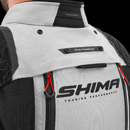 TRACKER MEN JKT LIGHT GREY Shima