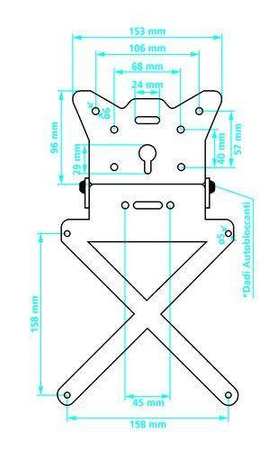 90144 X-Plate ramka pod tablicę rejestracyjną 