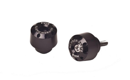 Końcówki kierownicy do Yamaha FZ8 / FZ1 / R6 / R1 (krótkie) Zielony (V) 6199V