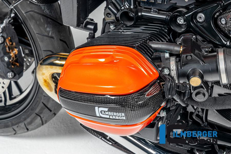 Osłona lewa fajki świecy zapłonowej - carbon glossy BMW R 12 NineT (od 2024) ILMBERGER CG.ZKL.008.R12NT