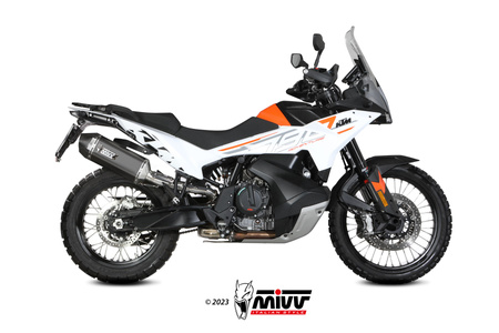 Mivv Tłumik końcowy SPEED EDGE BLACK stal nierdzewna KTM 790 ADVENTURE / R 2025
