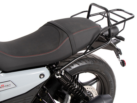 Tube rear rack black for Moto Guzzi V7 Stone (2025-)