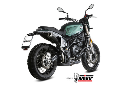 Mivv Tłumik końcowy X-M1 BLACK stal nierdzewna BENELLI LEONCINO 800 TRAIL 2022-2024